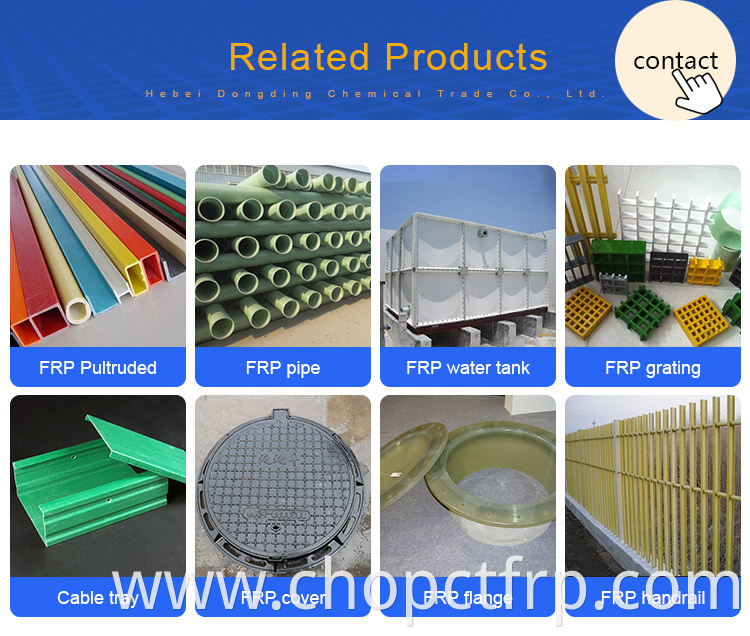 FRP/GRP Grating Fiberglass Reinforcement Plastic Grating